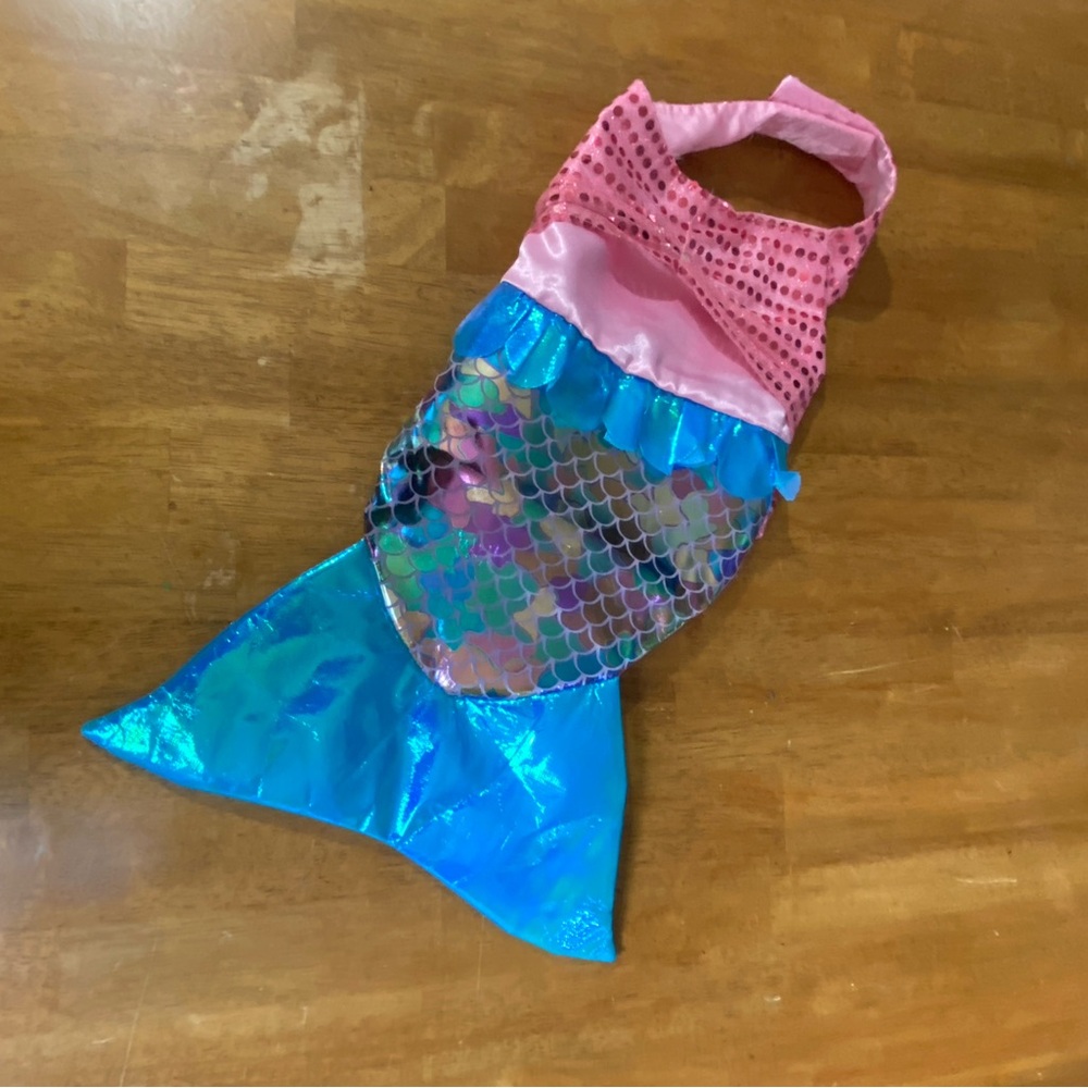 Pink‎ and Blue Mermaid Costume for Pets
